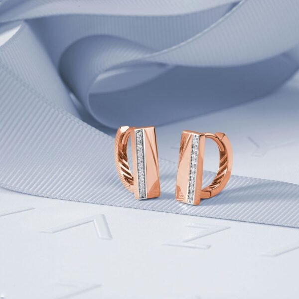 2 (Acier Inoxydable ) أقراط عصرية من الفولاذ المقاوم للصدا